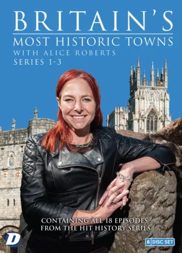 Britannian Historiallisimmat Kaupungit K1-3 - DVD-Boksit
