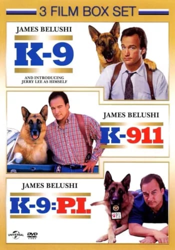 K-9 Trilogy Movie Film Collection DVD Part 1 2 3 K-91 / K-911 / K-9 PI R2 Region 2 Brand New