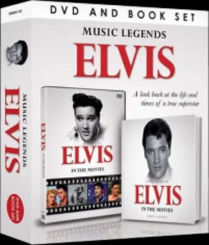 ELVIS PRESLEY AT THE MOVIES DVD + BOOK GIFT SET COLLECTORS ITEM BOX SET Region 2 Brand New ELVIS PRESLEY AT THE MOVIES DVD + BOOK GIFT SET COLLECTORS ITEM BOX SET Region 2 Brand New