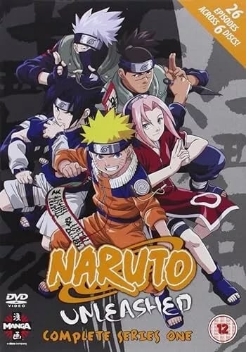 Naruto Unleashed Complete Series 1 DVD Chie Nakamura Release R2 Region 2 Brand New