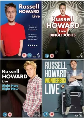RUSSELL HOWARD LIVE COLLECTION DVD DINGLEDODIES RIGHT HERE R2 Region 2  Brand New