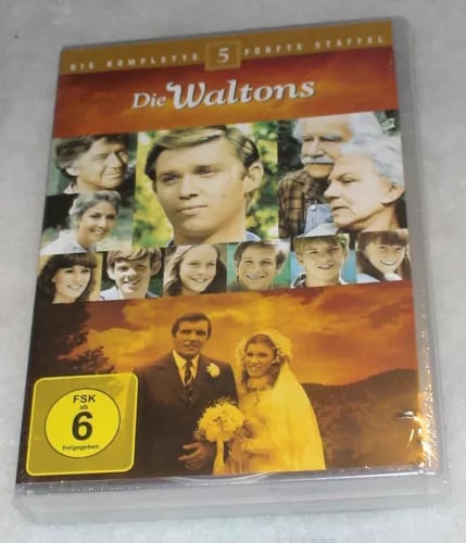 The Waltons Complete Season 5 Fifth DVD Box Set Region 2 Brand New
