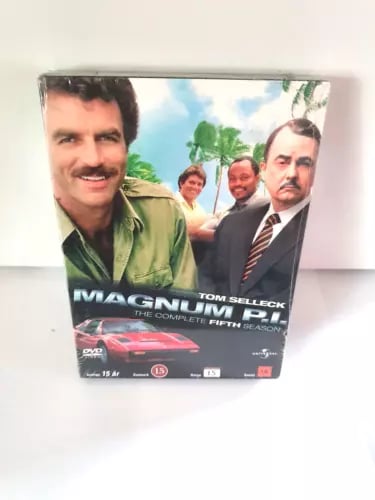 MAGNUM P.I : THE COMPLETE FIFTH SEASON DVD BOX SET Region 2 Brand New