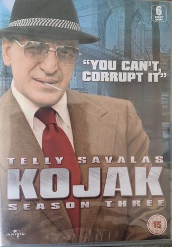 Kojak - Season Three (1973/74) 6 X DVD Box Set 2010 Telly Savalas Region 2 Brand New