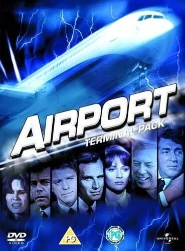 Airport 4 Movie Film DVD Complete Collection Film 75 77 79 DVD 1979 1977 1975 R2 Region 2 Brand New