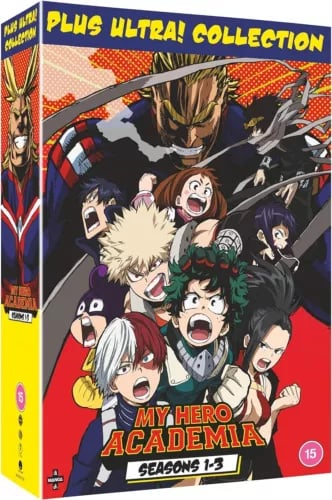 My Hero Academia - Kausi 1-3 (DVD) My Hero Academia - Kausi 1-3 (DVD)
