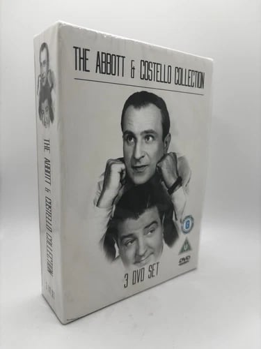 Abbott & Costello Collection - 3 DVD Vintage Comedy Boksæt