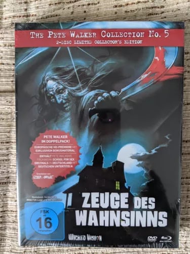 The Comeback (1978) Pete Walker Bluray +DVD. Wicked Vision Mediabook. Region 2 Brand New The Comeback (1978) Pete Walker Bluray +DVD. Wicked Vision Mediabook. Region 2 Brand New
