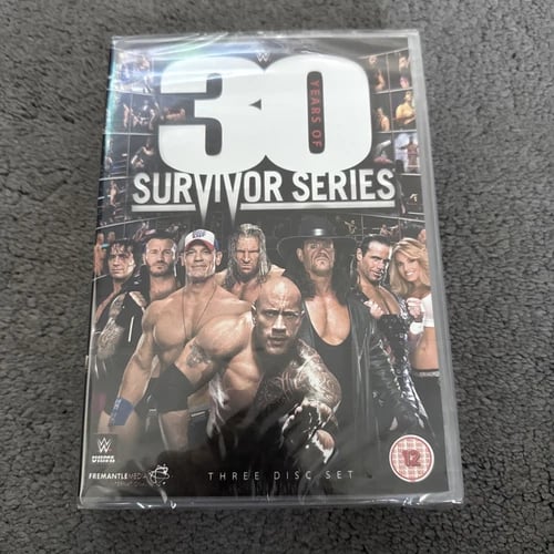 WWE: 30 Years of Survivor Series [15] DVD Box Set Region 2 Brand New