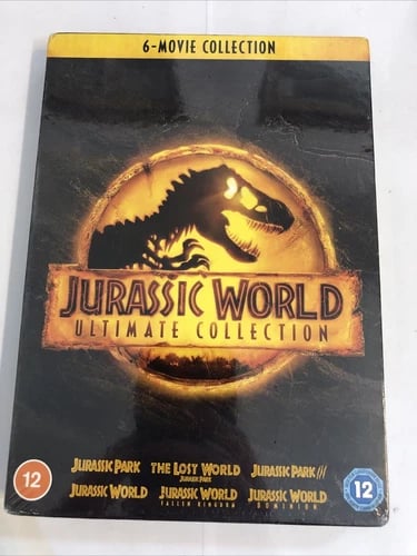 Jurassic World Ultimate Collection [Jurassic Park/Jurassic World 6-Film Box Set] Region 2 Brand New
