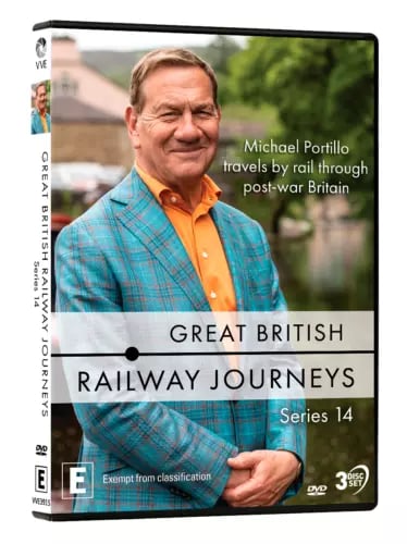 Great British Railway Journeys med Michael Portillo - Serie 14 - DVD (Region 2)