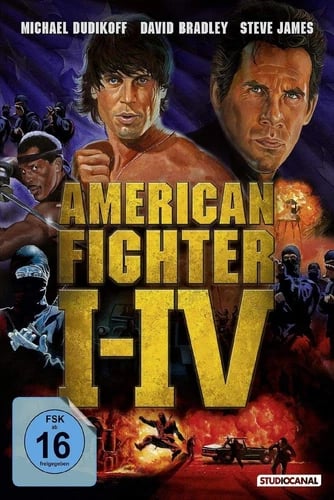 American Fighter 1-4 (DVD) Region 2 Brand New