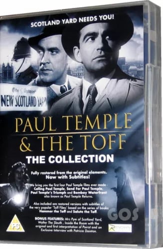 The Complete Paul Temple Collection & The Toff Films & Mrs Pym Of Scotland Yard Region 2 Brand New The Complete Paul Temple Collection & The Toff Films & Mrs Pym Of Scotland Yard Region 2 Brand New