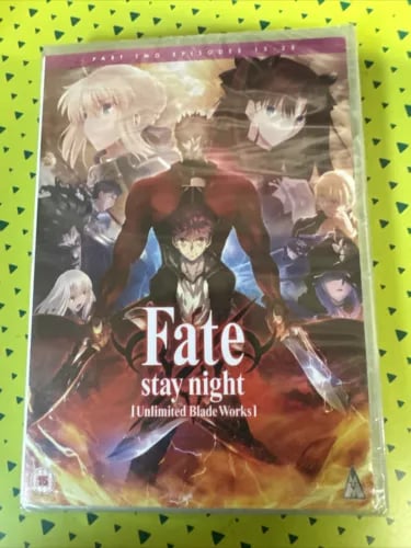 Fate/Stay Night: Unlimited Blade Works Part 2 (DVD), Region 2