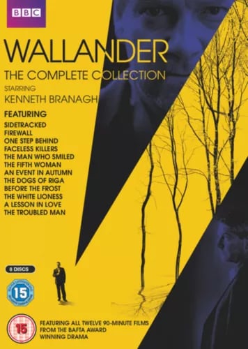 Wallander: The Complete Collection [15] DVD Box Set Region 2 Brand New
