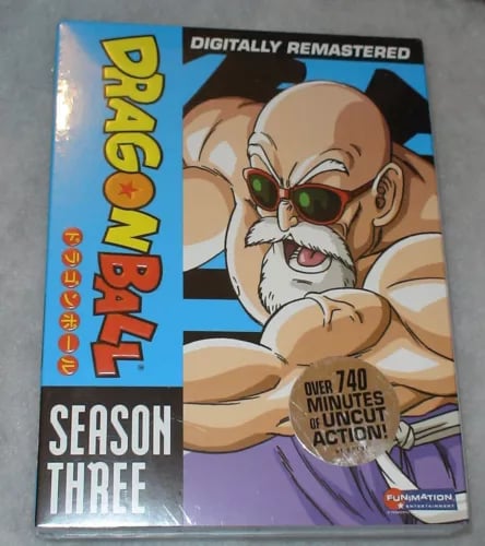 Dragon Ball Season 3 Three Dragonball DVD Box Set Region 2  Brand New