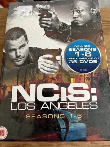 NCIS Los Angeles Komplett Serie Säsong 1-6 DVD Boxset