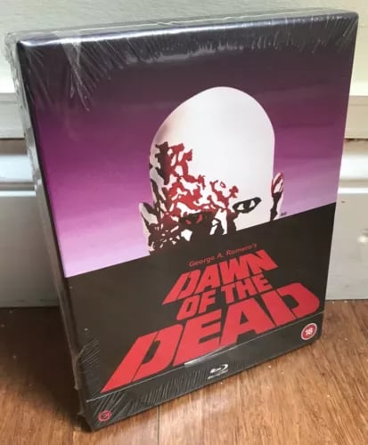George A. Romero's Dawn of the Dead Blu-ray 4 DISC Box Set 3 VERSIONS Region 2 Brand New