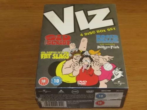 Viz Boxset (Box Set) (DVD, 2006) Region 2 Brand New