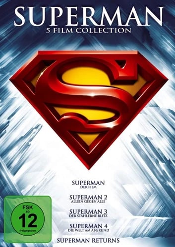 Superman - Die Spielfilm Collection (DVD) Region 2 Brand New Superman - Die Spielfilm Collection (DVD) Region 2 Brand New