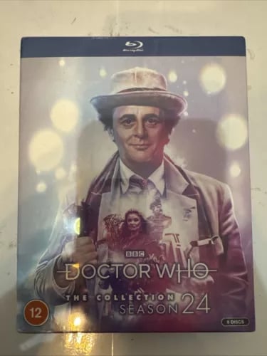 Doctor Who: The Collection - Season 24 [12] Blu-ray Box Set Region 2 Brand New