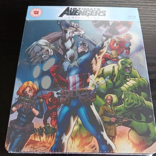 The Ultimate Avengers Collection - Limited Edition Steelbook Blu-ray - DVD RGLN Region 2 Brand New