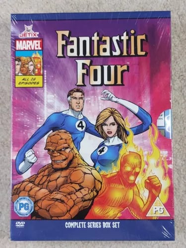 Fantastic Four: Koko Sarja Kausi 1-2 (2008) DVD