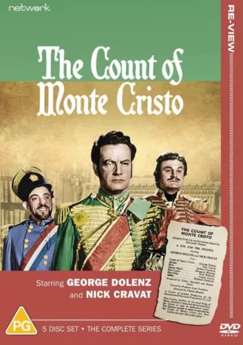 The Count of Monte Cristo - The Complete Series - 5-Disc DVD Set - Region 2 Brand New