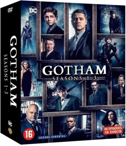 Gotham - Season 1 - 3 (DVD) (French Import) Region 2 Brand New Gotham - Season 1 - 3 (DVD) (French Import) Region 2 Brand New