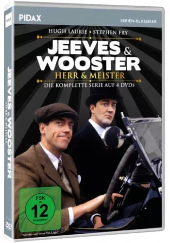 JEEVES & WOOSTER : The Complete Series Hugh Laurie Region 2 DVD Brand New