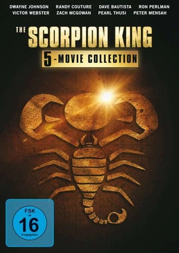 THE SCORPION KING Complete Collection 1 2 3 4 5 / Region 2 DVD Brand New