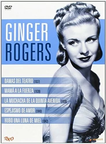 GINGER ROGERS: 5 FILMS BACHELOR MOTHER+ 5TH AVE GIRL+STAGE DOOR R2 DVD Region 2 Brand New