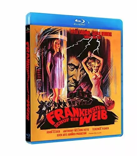FRANKENSTEIN CREATED WOMAN 1967 / Peter Cushing, Thorley Walters RB Blu Ray Region 2 Brand New