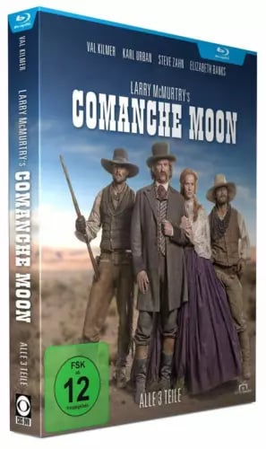 COMANCHE MOON 2008 / Uncut / Complete Mini Series / Steve Zahn RB Blu Ray Region 2 Brand New