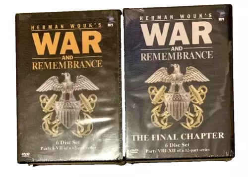 War and Remembrance - The Complete Series (DVD 12 Disc Box Sets) Region 2  Brand New