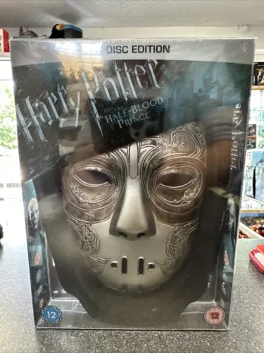 Harry Potter And The Half-Blood Prince(Limited Death Eater Mask Edition DVD) Region 2 Brand New