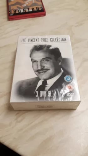 The Vincent Price Collection (3 DVD Set Box Set) Region 2 Brand New