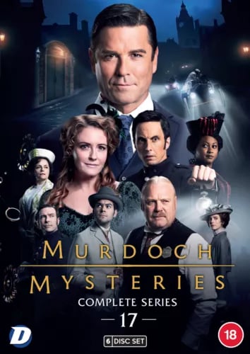 Murdoch Mysteries: Complete Series 17 [18] DVD Box Set Region 2 Brand New