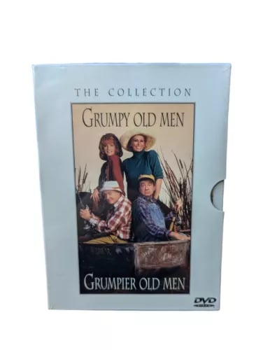 Grumpy Old Men/Grumpier Old Men (DVD, 2000) Box Set Region 2  Brand New