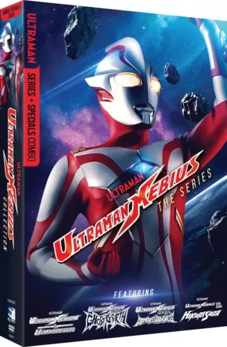 Ultraman Mebius: The Complete Series + 4 Movies Collection | | | DVD Region 2  Brand New