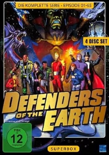 Defenders of the Earth - Superbox Komplet serie - DVD