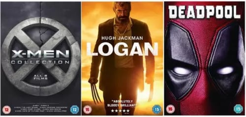 X MEN COMPLETE COLLECTION DVD X-Men X2 United The Last Stand Release R2 Region 2  Brand New