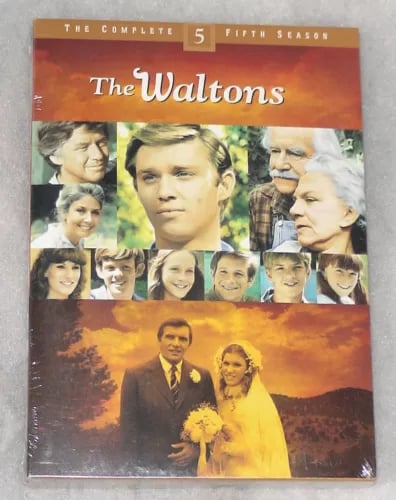 The Waltons Complete Season 5 Fifth DVD Box Set Region 2  Brand New