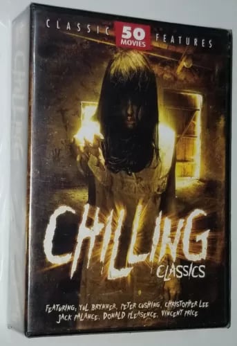 Chilling Classics: 50 Skrekkfilmer – Frankenstein, Varulven – DVD Box Set Chilling Classics: 50 Skrekkfilmer – Frankenstein, Varulven – DVD Box Set