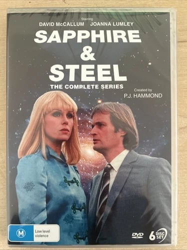 Sapphire & Steel: The Complete Series 6 Discs Box Set Compatible Region 2 Brand New