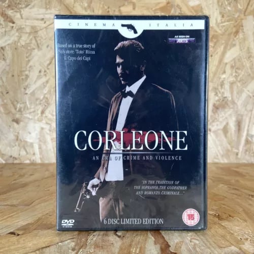 CORLEONE The Complete Series - Italian Crime - 6 Disc DVD Box Set - Region 2 Brand New