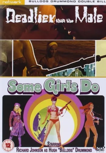 BULLDOG DRUMMOND DEADLIER THAN THE MALE SOME GIRLS DO DVD Release Region 2 Brand New