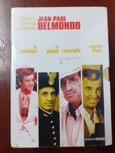 Jean Paul Belmondo DVD Box Set - Studio Canal Region 2  Brand New