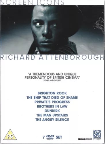 Screen Icons - Richard Attenborough - Box Set - 7 DVD Discs - - Region 2 Brand New