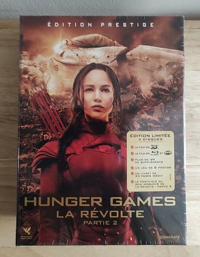 The Hunger Games: Mockingjay Part 2 Blu-ray 3D/2D/DVD (Ranskalainen Prestige-painos)